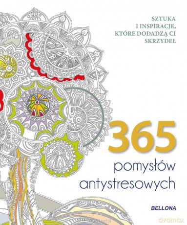 365 pomysłów antystresowych (kolorowanka) [KSIĄŻKA]