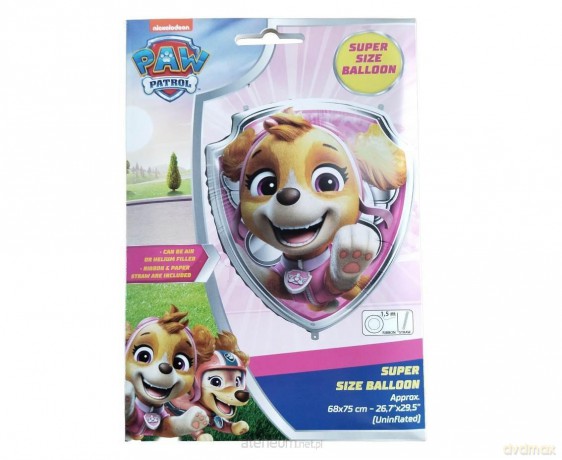 Balon foliowy Nickelodeon Tarcza Skye 68x75cm
