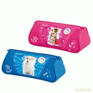 Piórnik Kosmetyczka Pretty Pets Trójkątny [SZKOŁA]