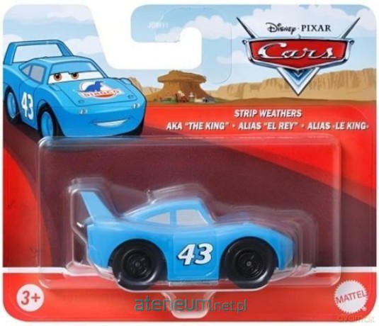 Cars Auta Samochód podstawowy 1:55