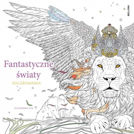 Fantastyczne światy (kolorowanka) [KSIĄŻKA]