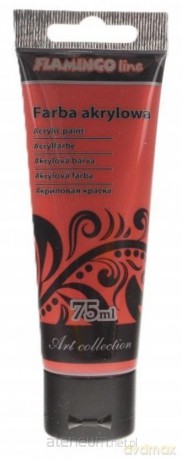 Farba akrylowa 75ml 826 perłowa czerwone wino