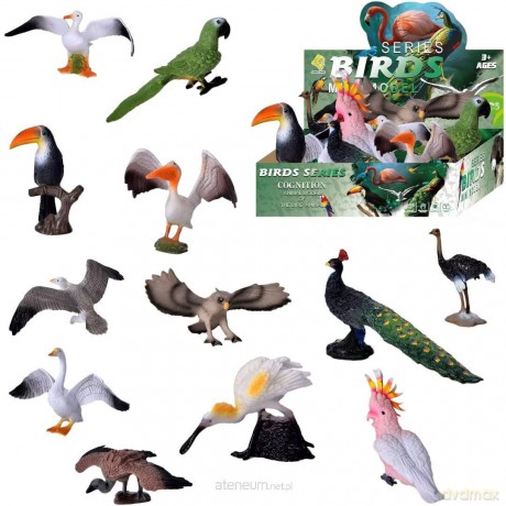 Figurka ptaka MIX