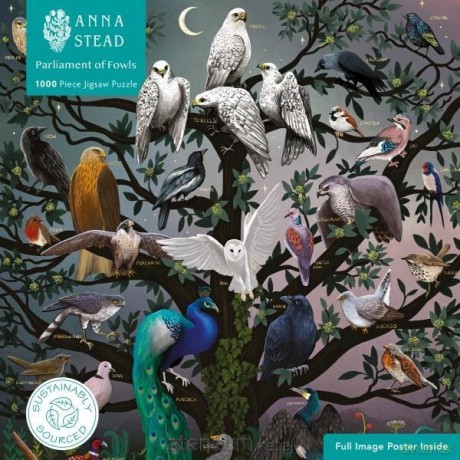 FLAME TREE 1000 el. Ptactwo Anna Stead [PUZZLE]