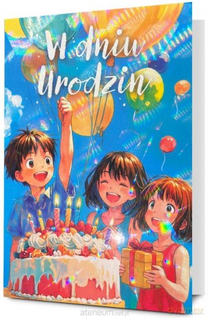 Karnet B6 Urodziny