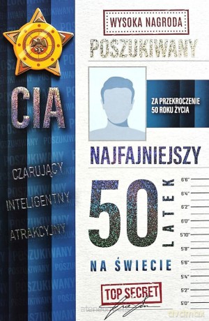 Karnet Urodziny 50 męskie poszukiwany