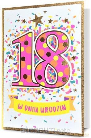 Karnet Urodziny Osiemnastka