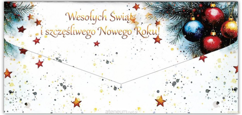 Karnet-koperta Wesołych Świąt