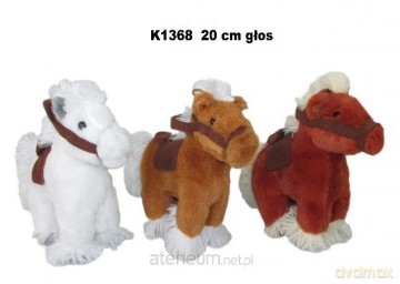 Koń z głosem 20cm MIX