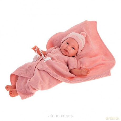 Lalka Daniela Reborn z kocykiem 52cm
