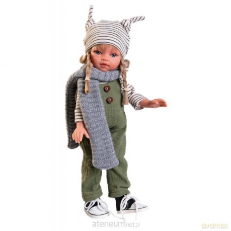 Lalka Emily w ogrodniczkach 33cm