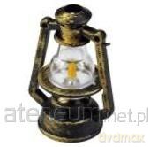 Lampa naftowa 37x50mm plastikowa miniaturowa złota
