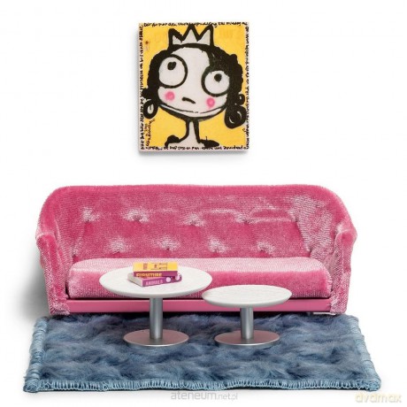 Meble do salonu do domku dla lalek