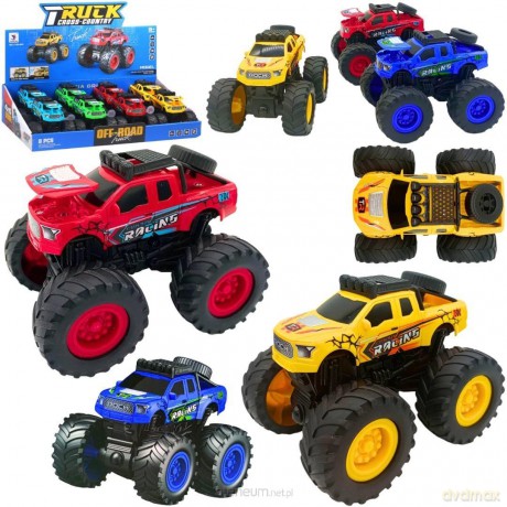 Monster truck ze światłem i dźwiękiem MIX