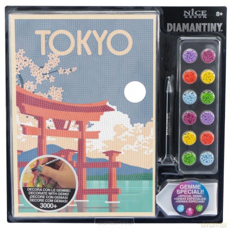 Mozaika diamnetowa Tokyo