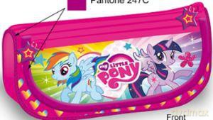 Piórnik Saszetka Dwukomorowa My Little Pony [SZKOŁA]