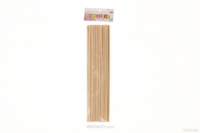 Patyczki drewniane 30cm 25szt