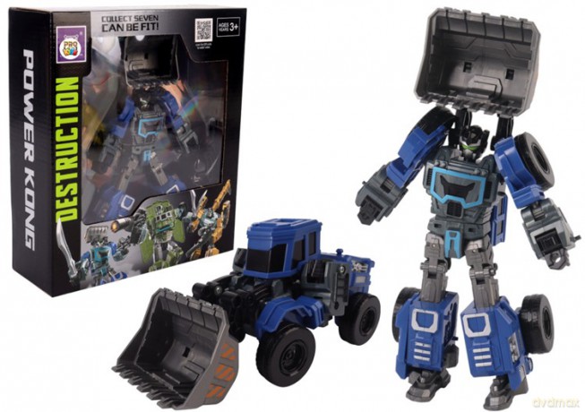 Robot destruction ładowarka niebieski 1/7