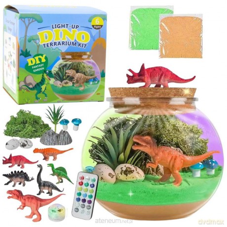 Terrarium dla dinozaurów LED