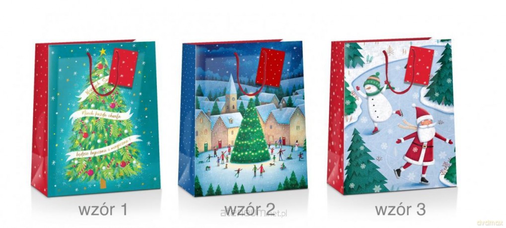 Torba prezentowa Boże Narodzenie 11,5x6,5x14cm