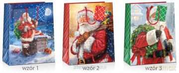 Torba prezentowa Boże Narodzenie 33x10x45cm MIX
