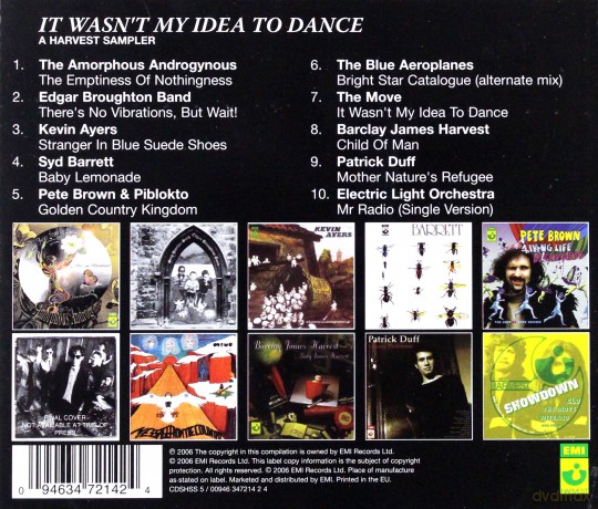 It Wasn't My Idea To Dance - Harvest Sam [CD]