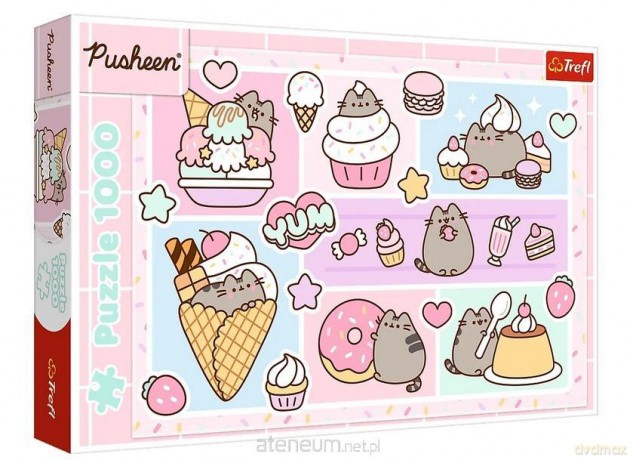 TREFL 1000 el. Słodki Pusheen [PUZZLE]