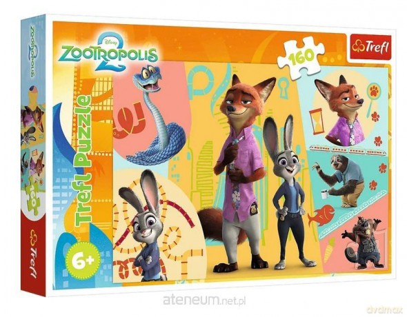 TREFL 160 el. Razem w Zootopii [PUZZLE]