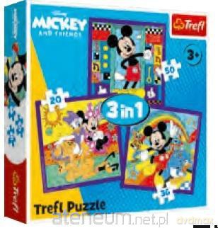 TREFL 3w1 Miki i jego wesoła ekipa [PUZZLE]