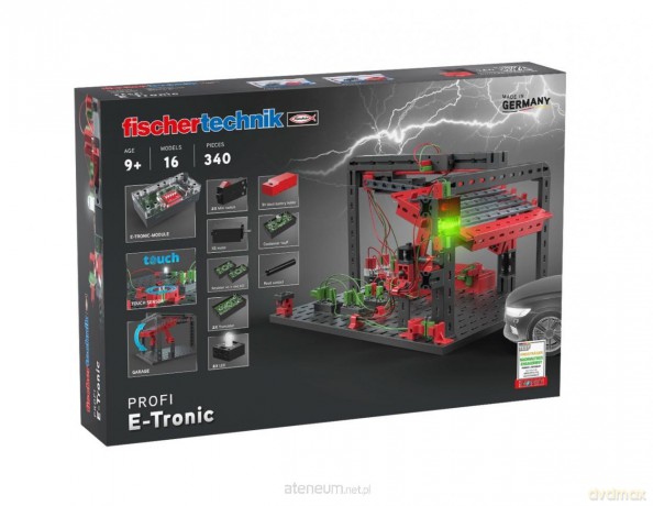 Zestaw edukacyjny elektronik E-Tronic [KLOCKI]