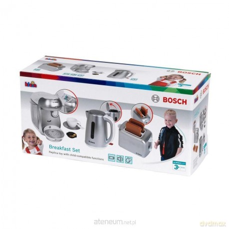 Zestaw śniadaniowy Bosch srebrny