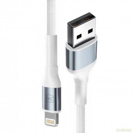 3mk Hyper Cable N-SERIES A to Lightning 2m 5V/2.4A 12W White