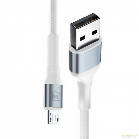 3mk Hyper Cable N-SERIES A to Micro 1m 5V/2.4A 12W White