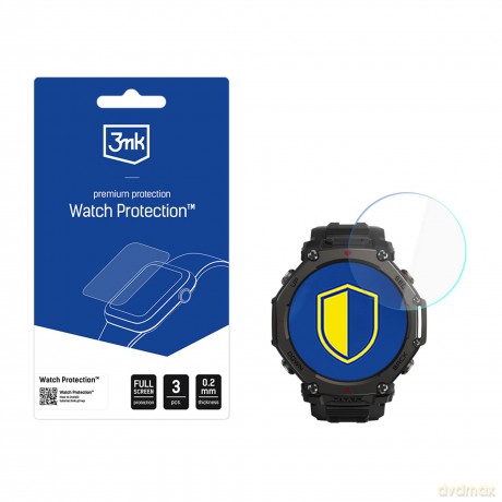 Amazfit T-Rex 3 Pro 44mm - 3mk Watch Protection FlexibleGlass