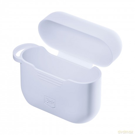 Apple AirPods 4 - 3mk Silicone AirPods Case White