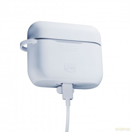 Apple AirPods 4 - 3mk Silicone AirPods Case White