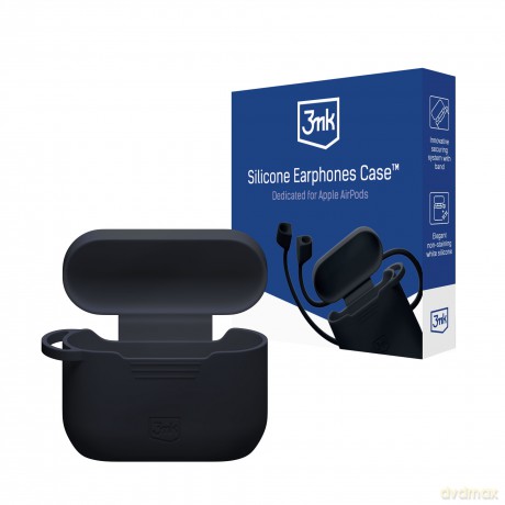 Apple AirPods Pro 3 - 3mk Silicone AirPods Case Black