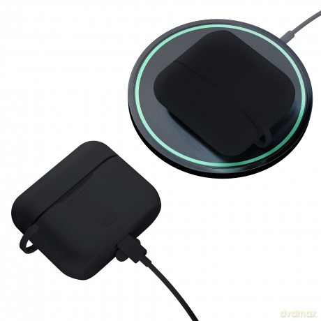 Apple AirPods Pro 3 - 3mk Silicone AirPods Case Black