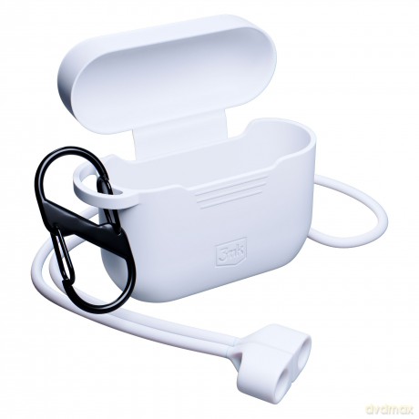 Apple AirPods Pro 3 - 3mk Silicone AirPods Case White