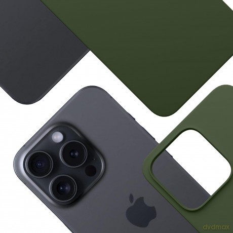 Apple iPhone 13 Pro Max - 3mk Hardy MagSilicone Alpine Green