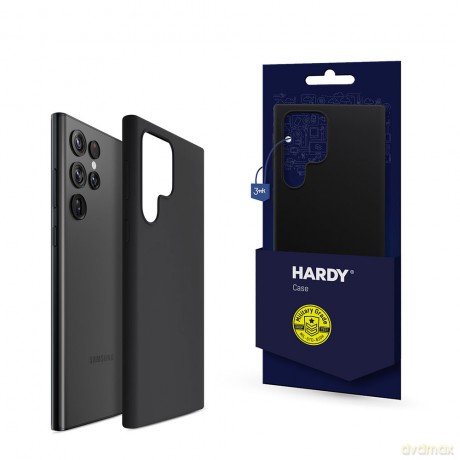 Samsung Galaxy S22 Ultra 5G - 3mk Hardy Android Silicone MagCase Black