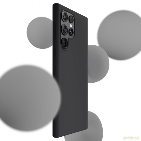 Samsung Galaxy S22 Ultra 5G - 3mk Hardy Android Silicone MagCase Black