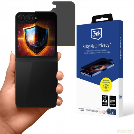 Samsung Galaxy Z Flip 7 FE - 3mk Silky Matt Privacy