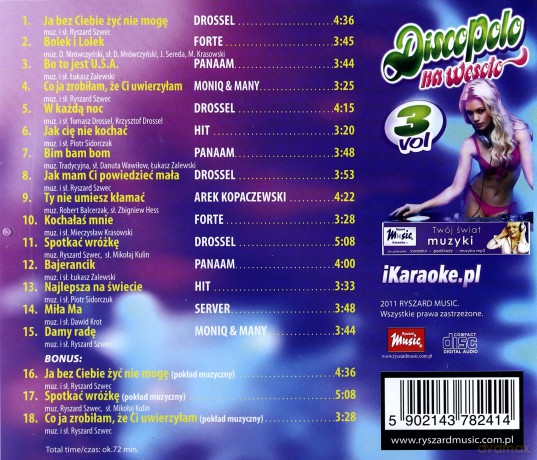 Disco Polo na wesoło vol. 3 [CD]