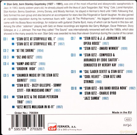 Stan Getz: 18 Original Albums [CD]