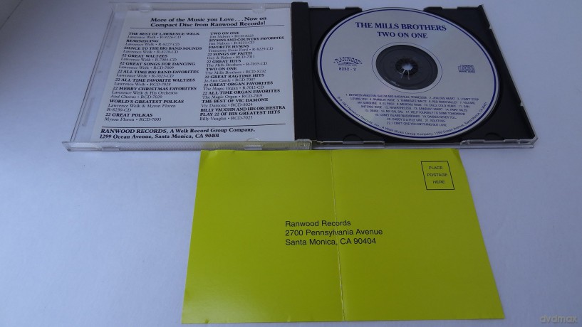 The Mills Brothers: 2-on-1 [CD]