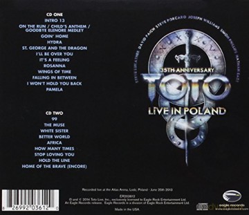 Toto: 35th Anniversary Tour Live in Poland [2CD]