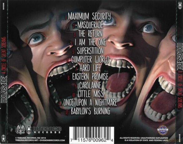 Holosade: A Circle Of Silent Screams [CD]