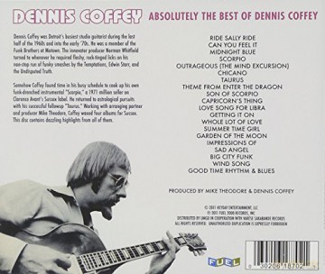 Dennis Coffey: Absolutely the Best of Dennis Coffey [CD]