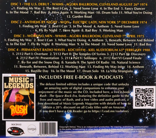 Rush: Across The Airwaves [CD]